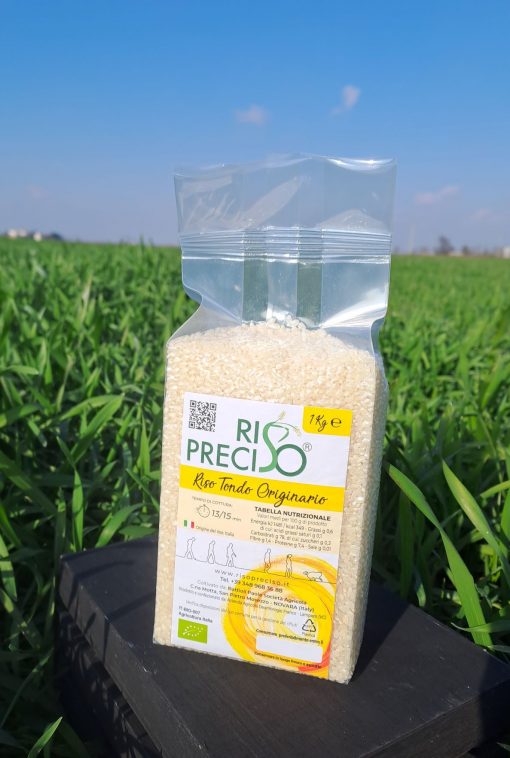 Riso tondo originario confezione da 1 kg