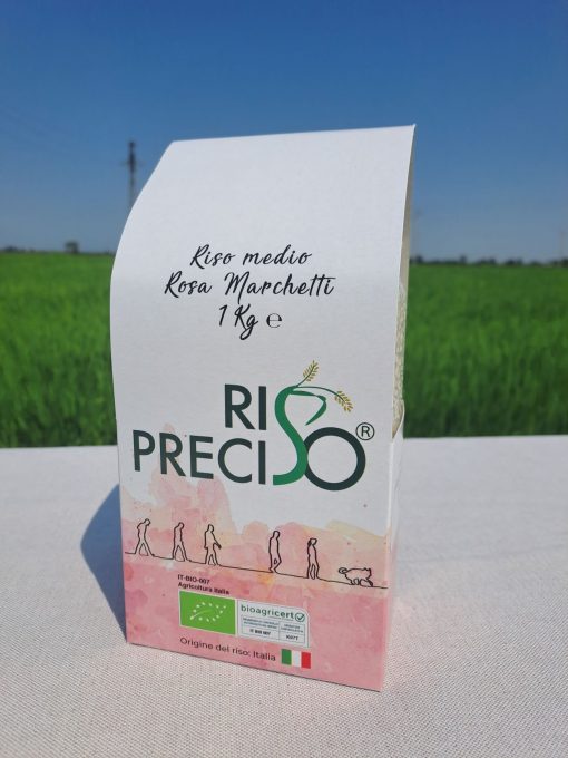 riso medio Rosa Marchetti confezione 1 kg