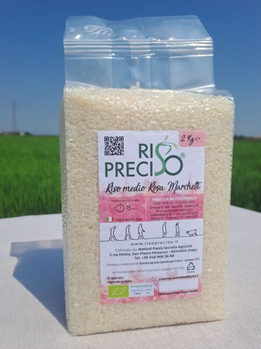 riso medio Rosa Marchetti confezione 2 kg